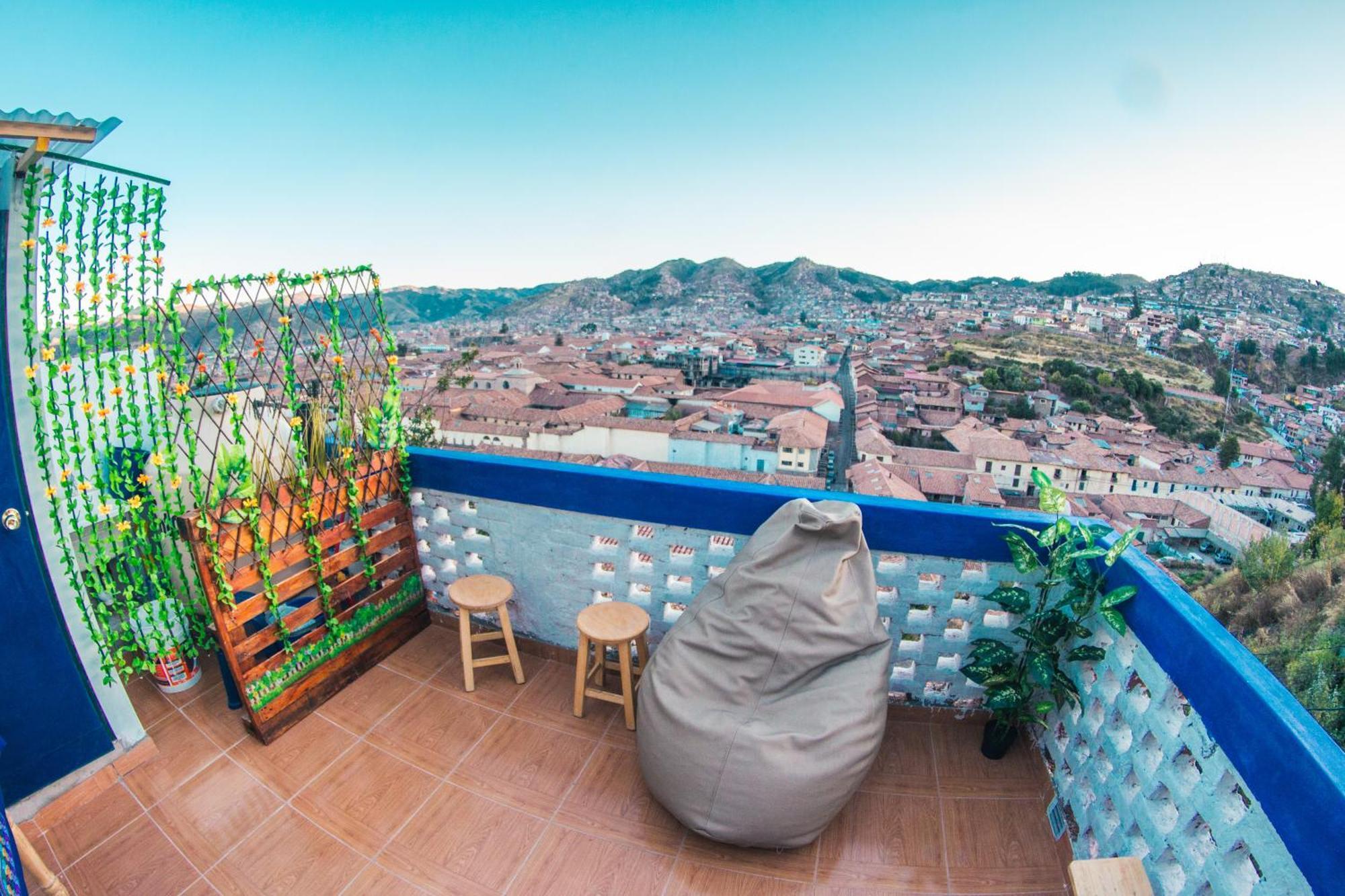 La Casita Azul Hostel Cuzco Buitenkant foto