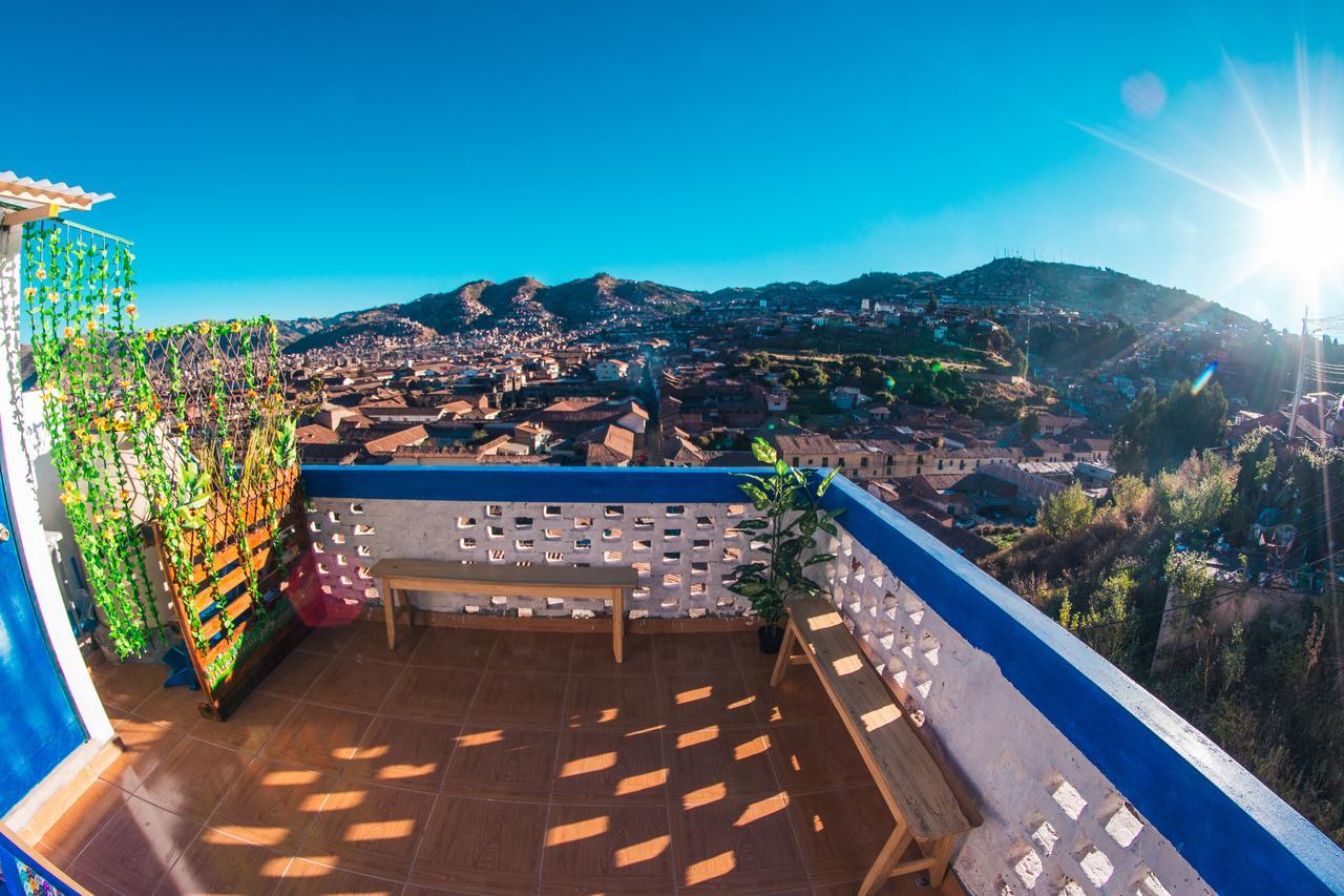 La Casita Azul Hostel Cuzco Buitenkant foto